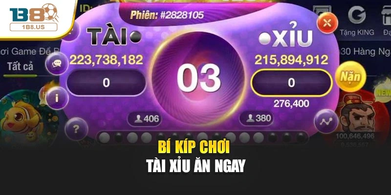 Bí kíp chơi tài xỉu ăn ngay