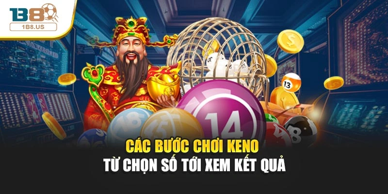 Các bước chơi Keno từ chọn số tới xem kết quả