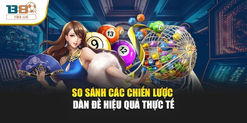 So sánh các chiến lược dàn đề hiệu quả thực tế